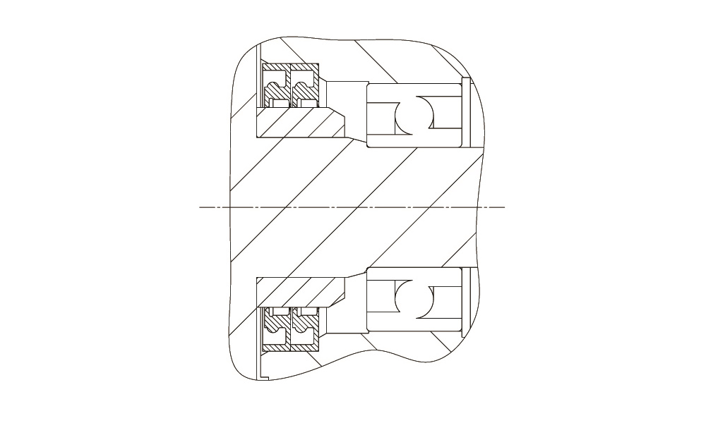 Double viton ring or lip seal