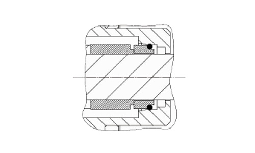 Single mechanical or cartridge seal